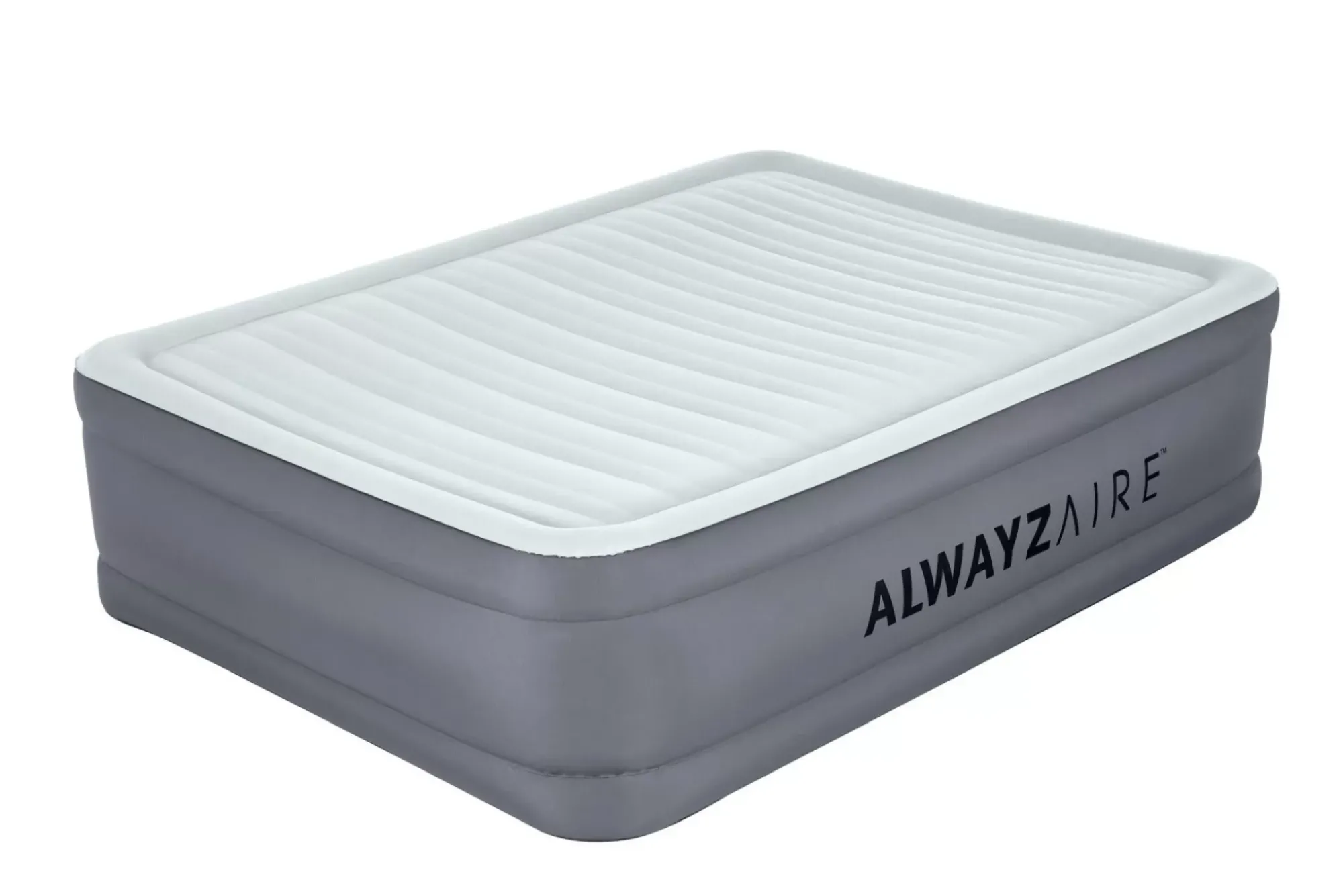 Bestway Indoor Air Mattresses< Alwayzaire Tough Guard Air Mattress Queen 20 With Built-In Dual Pump And Antimicrobial Coating