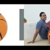 Bestway Air Chairs< Beanless Basketball Kids Inflatable Chair