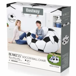 Bestway Air Chairs< Beanless Soccer Ball Kids Inflatable Chair