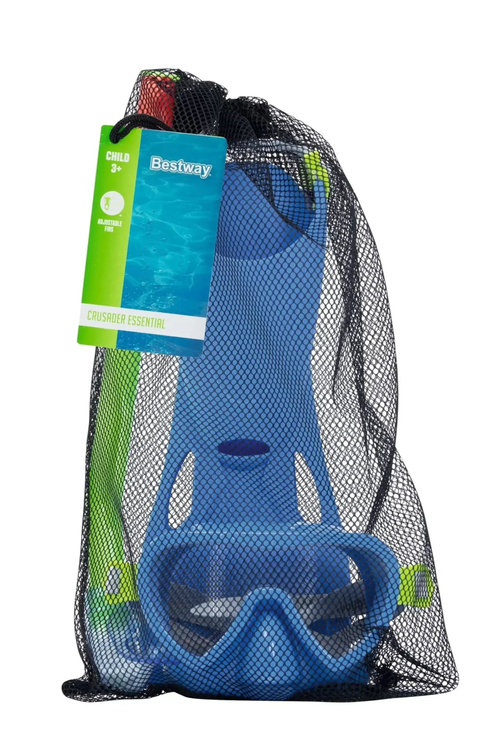 Bestway Swim Gear<® Crusader Essential Child 3+ Snorkel Set With Fins