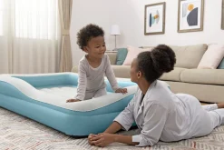 Bestway Indoor Air Mattresses< Easy-In Kids Air Mattress With Built-In Ac Pump