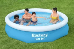 Bestway Fast Set Pools< Fast Set 10' X 26" Round Inflatable Pool