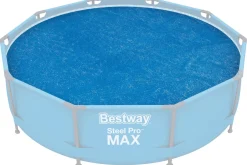 Bestway Pool Accessories< Flowclear 10' Solar Pool Cover Compatible With 10' Above Ground Pools