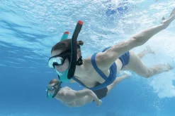 Bestway Swim Gear< Flowtech Full-Face Snorkel Mask L/Xl, Teal