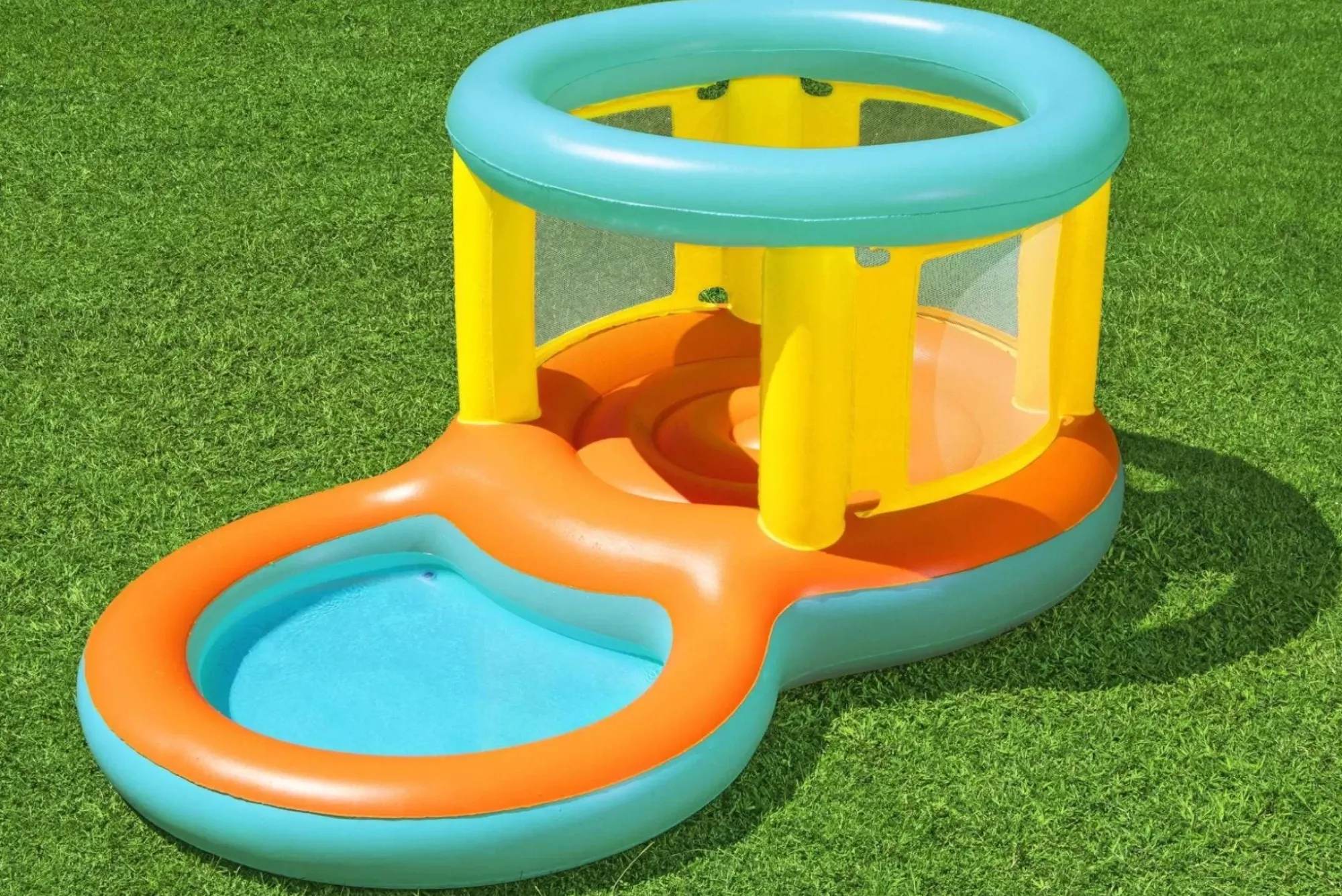 Bestway Bounce Houses< H2Ogo! Jumptopia Bouncer And Child Play Pool