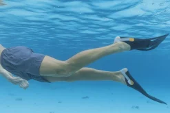 Bestway Swim Gear< Spark Wave Teal Unisex Adult Snorkel Set With Fins, Ages 14+