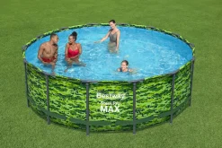 Bestway Steel Pro Max Pools< Steel Pro Max 14' X 48 Above Ground Pool Set Round