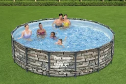 Bestway Steel Pro Max Pools< Steel Pro Max 15' X 42 Above Ground Pool Set