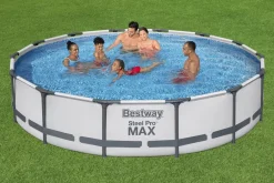 Bestway Steel Pro Max Pools< Steel Pro Max 14' X 33 Above Ground Pool Set