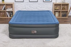 Bestway Indoor Air Mattresses< Tough Guard Air Mattress Queen 18 With Built-In Ac Pump And Antimicrobial Coating
