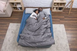 Bestway Indoor Air Mattresses< Tough Guard Air Mattress Queen 18 With Built-In Ac Pump And Antimicrobial Coating