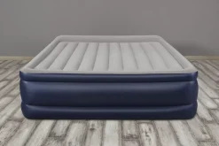 Bestway Indoor Air Mattresses< Tritech Air Mattress King 22" With Built-In Ac Pump And Antimicrobial Coating