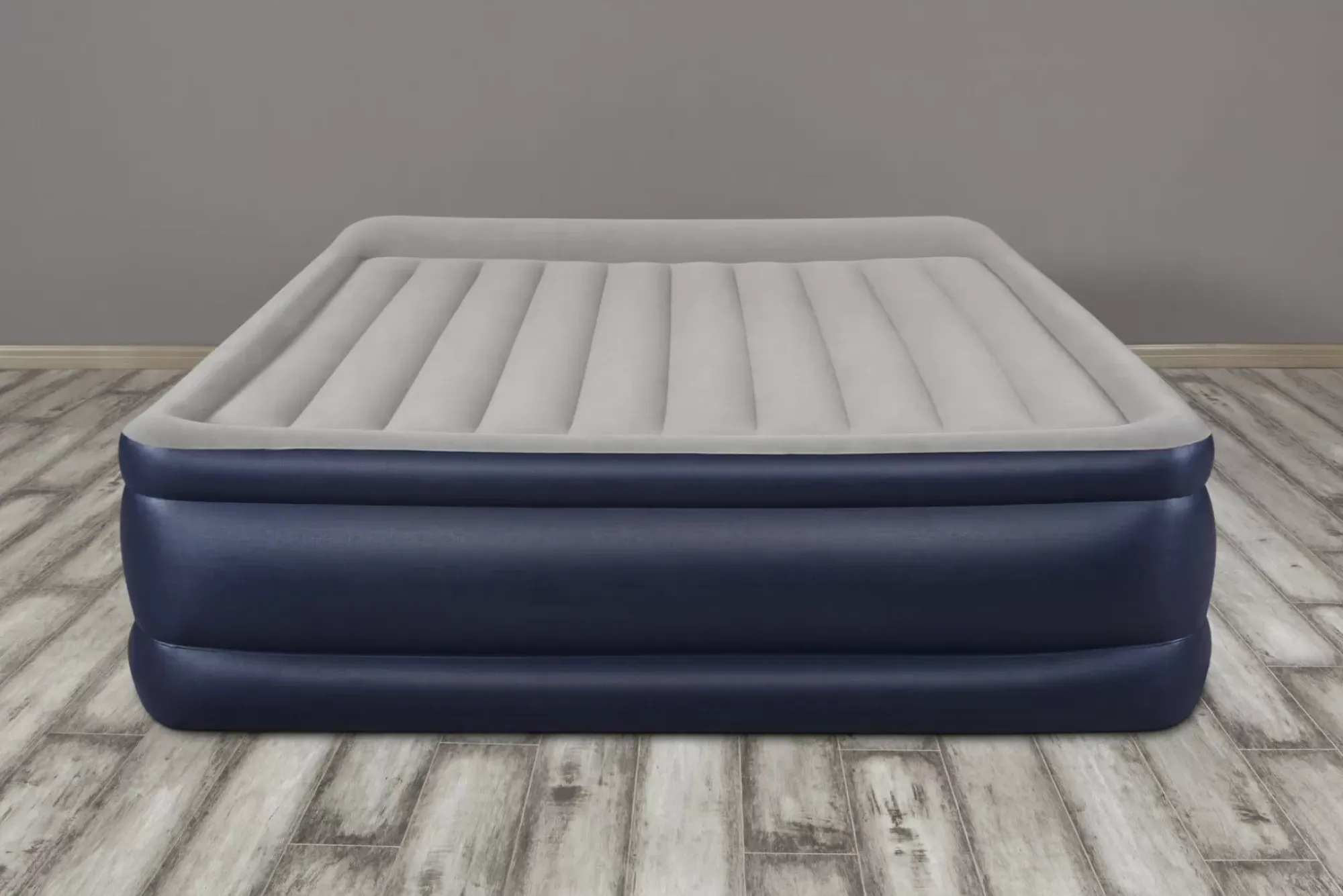 Bestway Indoor Air Mattresses< Tritech Air Mattress King 22" With Built-In Ac Pump And Antimicrobial Coating