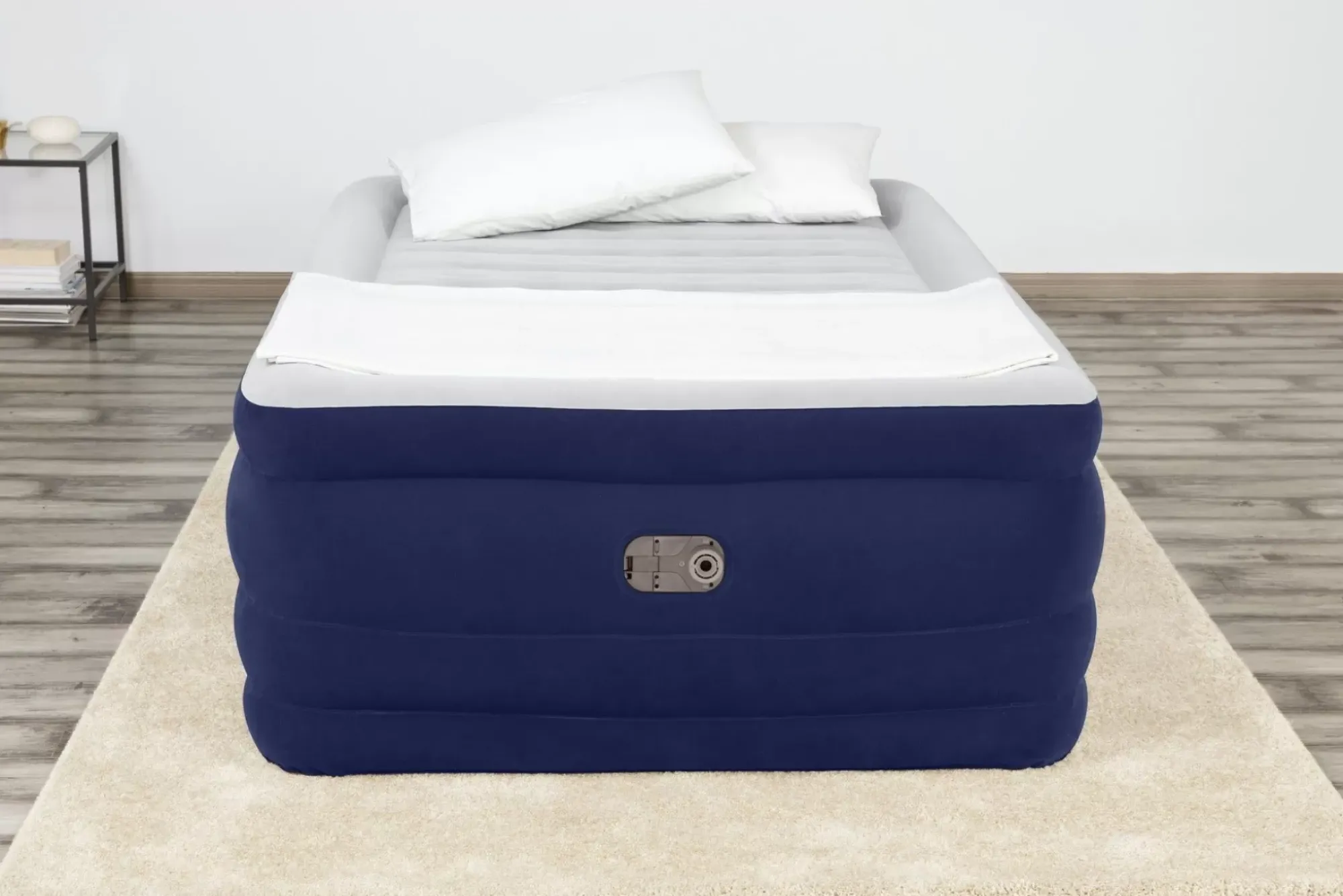 Bestway Indoor Air Mattresses< Tritech Air Mattress Full 24 With Built-In Ac Pump Included And Antimicrobial Coating