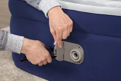 Bestway Indoor Air Mattresses< Tritech Air Mattress Twin 15 With Built-In Ac Pump Included And Antimicrobial Coating