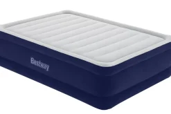 Bestway Indoor Air Mattresses< Tritech Air Mattress Queen 22 In. With Built-In Ac Pump And Antimicrobial Coating