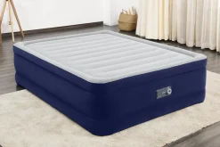 Bestway Indoor Air Mattresses< Tritech Air Mattress Queen 22 In. With Built-In Ac Pump And Antimicrobial Coating