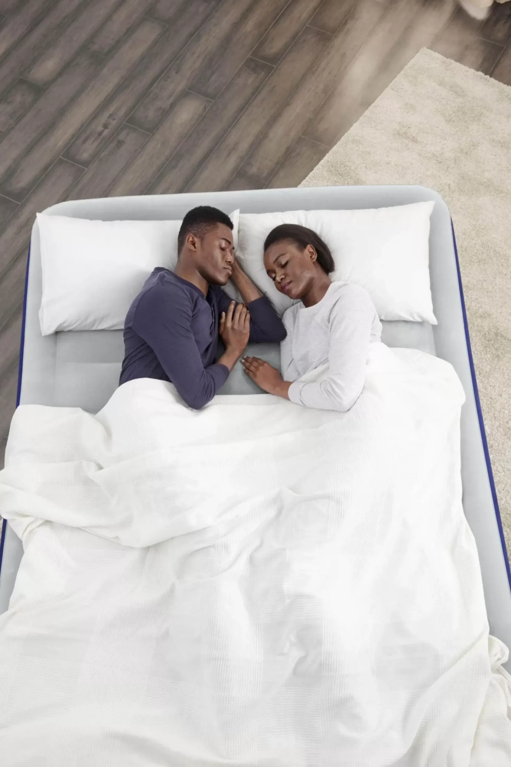 Bestway Indoor Air Mattresses< Tritech Air Mattress Queen 22 In. With Built-In Ac Pump And Antimicrobial Coating
