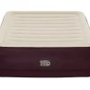 Bestway Indoor Air Mattresses< Tritech Fashion Flock Air Mattress Queen 20" With Built-In Ac Pump And Antimicrobial Coating