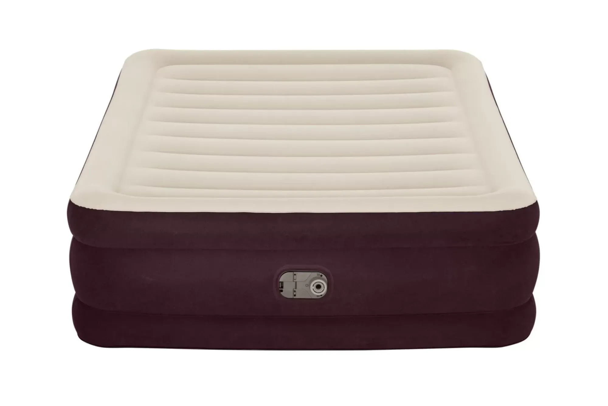 Bestway Indoor Air Mattresses< Tritech Fashion Flock Air Mattress Queen 20" With Built-In Ac Pump And Antimicrobial Coating