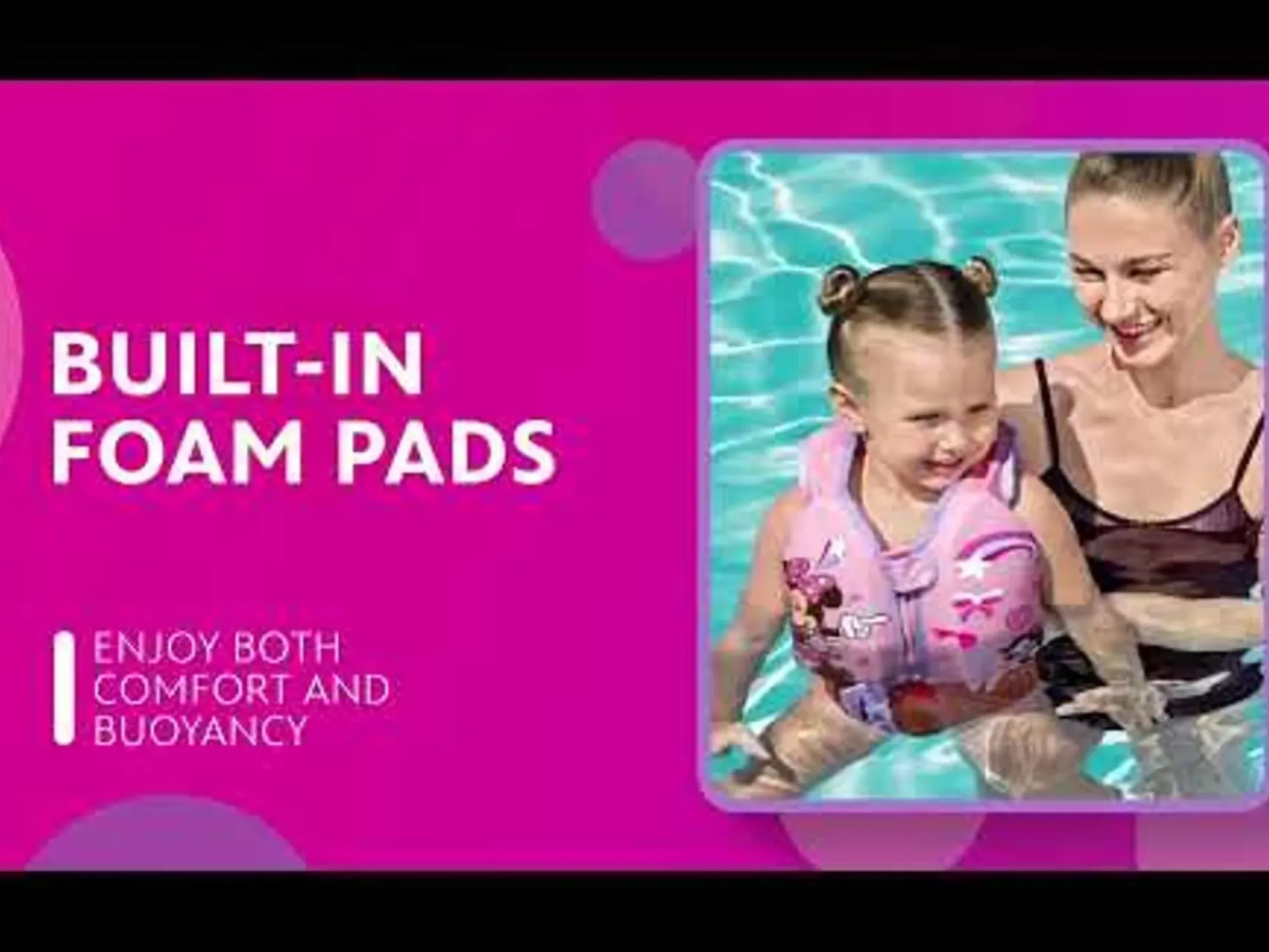 Bestway Swim Trainers<Disney Junior Minnie Mouse Pink Fabric Child Swim Vest, Small To Medium