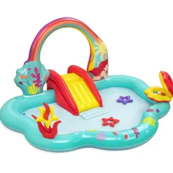 Bestway Play Centers<Disney Little Mermaid Inflatable Kids Water Play Center