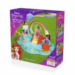 Bestway Play Centers<Disney Little Mermaid Inflatable Kids Water Play Center
