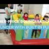 Bestway Bounce Houses<Fisher Price 69'' X 68'' X 53'' Bouncesational Indoor Bouncer With Built-In Pump