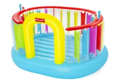 Bestway Bounce Houses<Fisher-Price Bouncetopia Multi-Color Child Pvc Bouncer With Built-In Pump