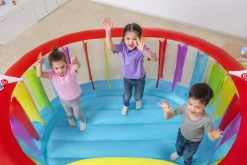 Bestway Bounce Houses<Fisher-Price Bouncetopia Multi-Color Child Pvc Bouncer With Built-In Pump