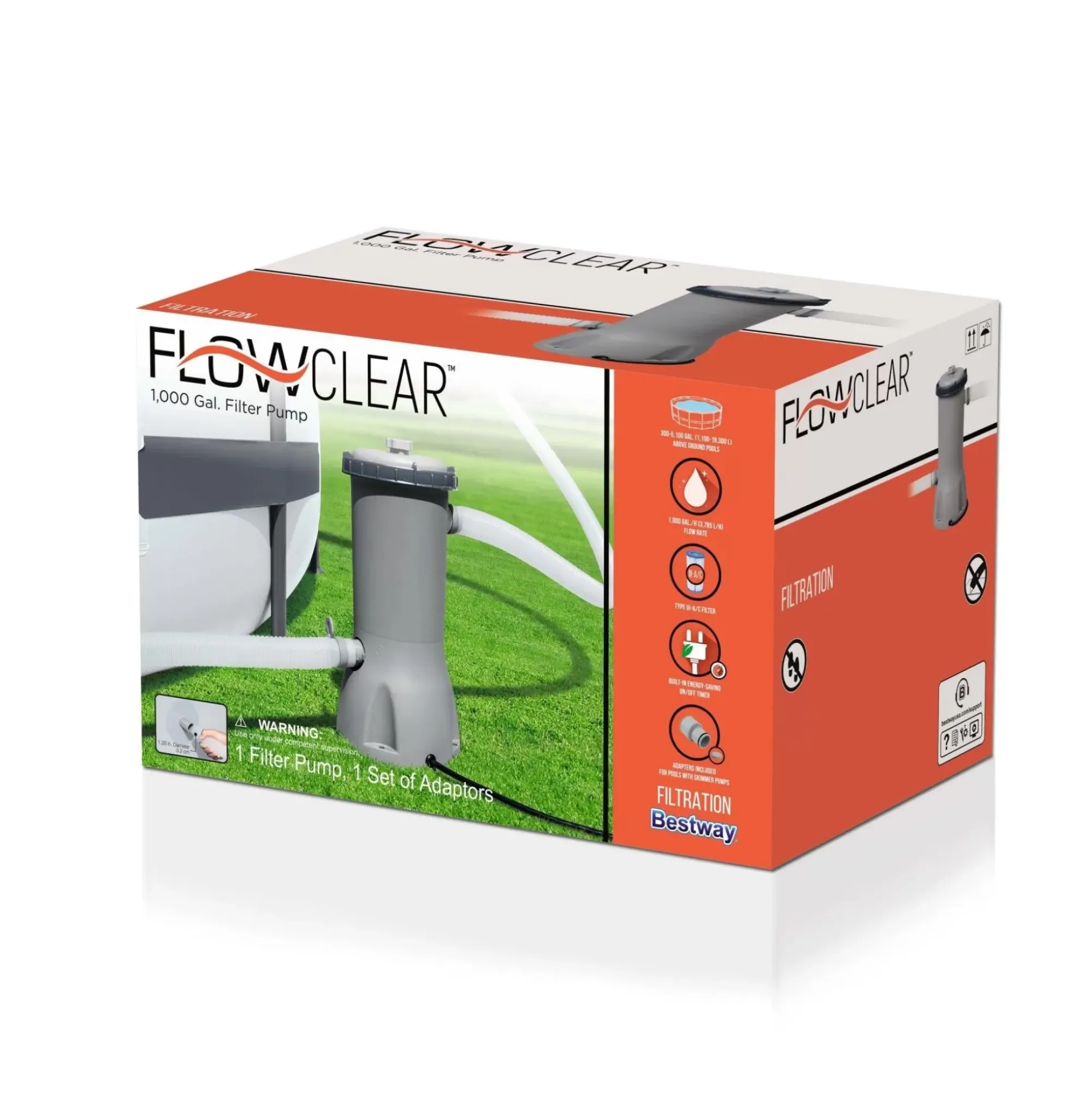 Bestway Pool Accessories<Flowclear 1000 Gal. Filter Pump