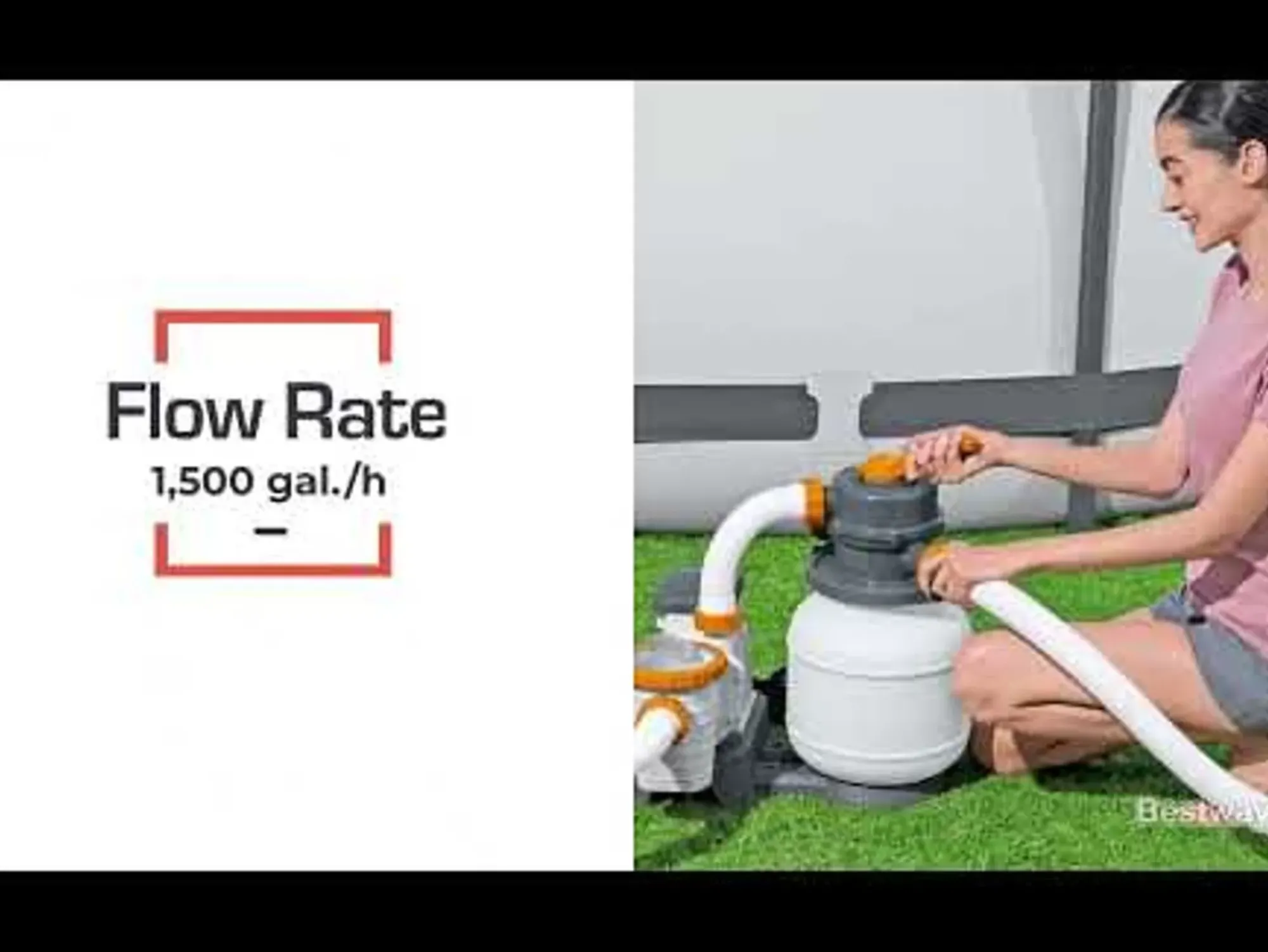 Bestway Pool Accessories<Flowclear 1500 Gal. Sand Filter Pump