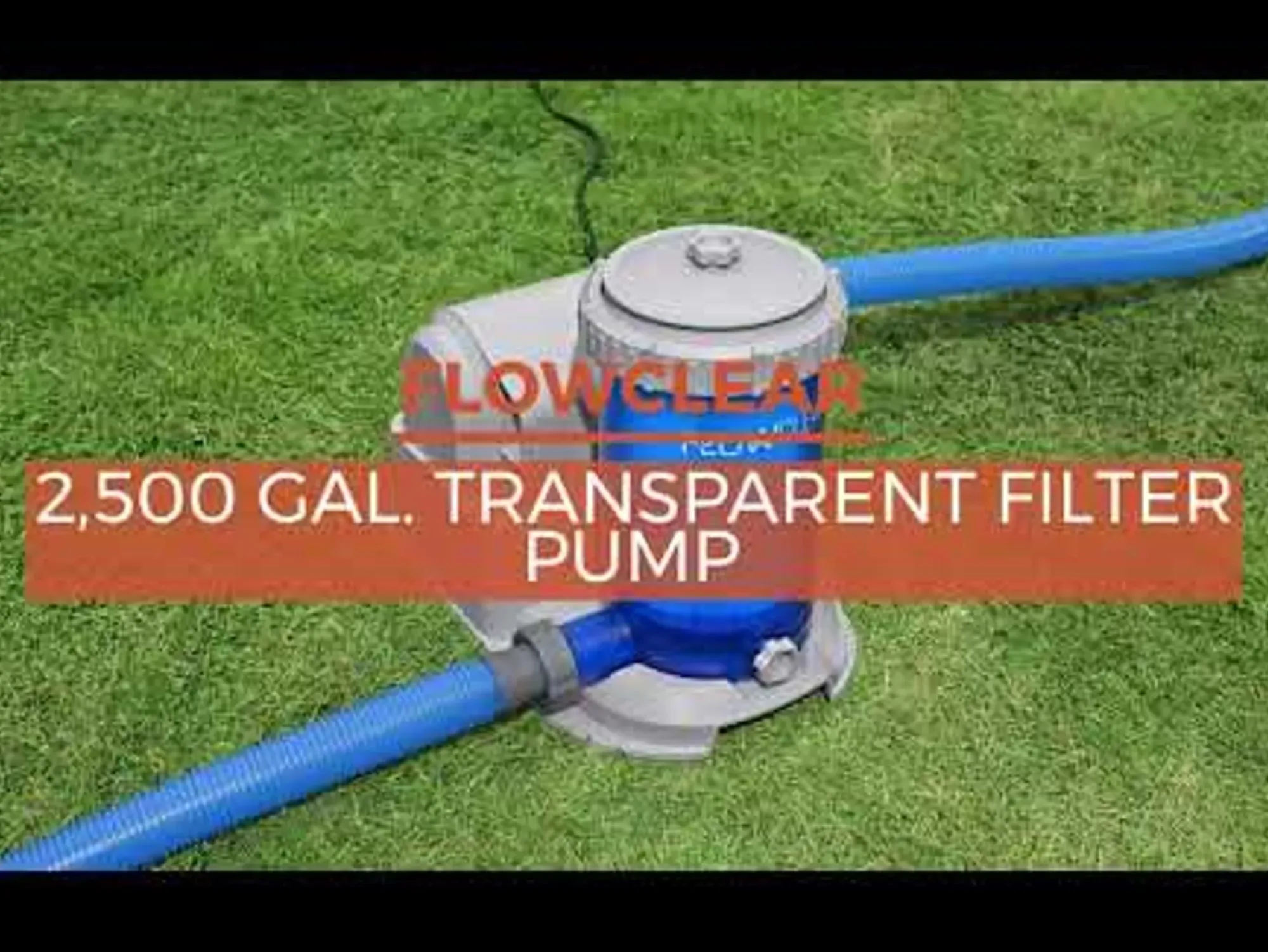 Bestway Pool Accessories<Flowclear 2,500 Gal. Transparent Filter Pump