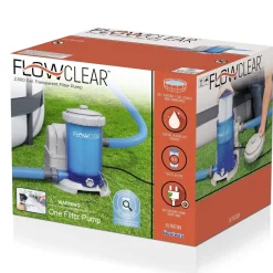 Bestway Pool Accessories<Flowclear 2,500 Gal. Transparent Filter Pump