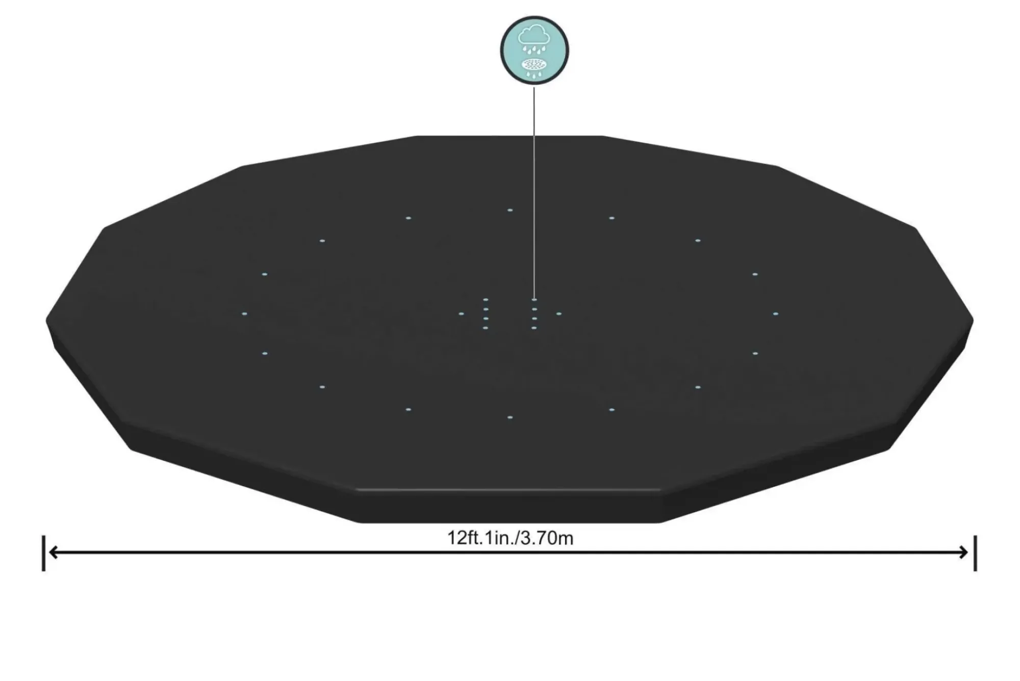 Bestway Pool Accessories<Flowclear 12' Pool Cover