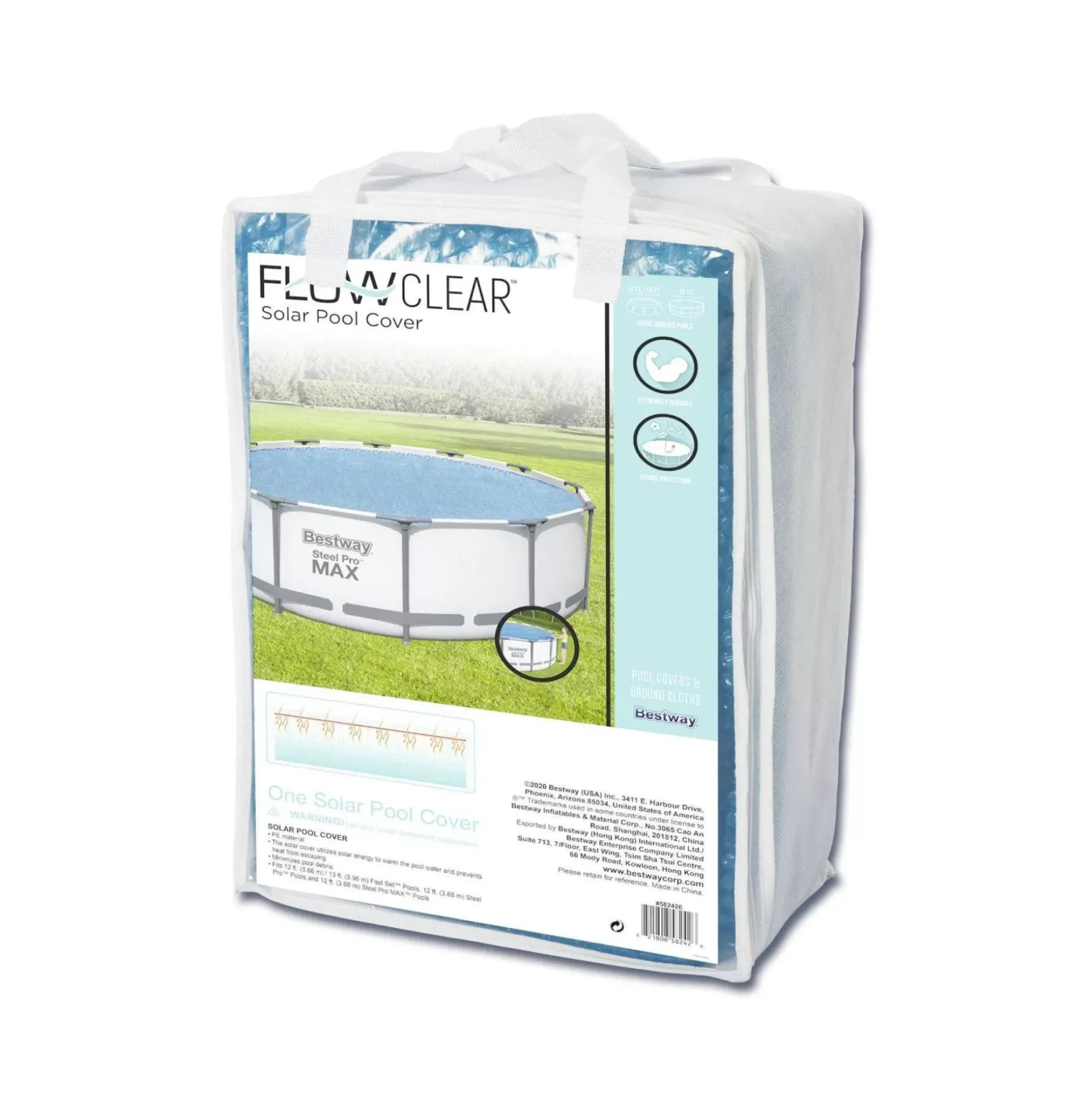 Bestway Pool Accessories<Flowclear 12' Solar Pool Cover