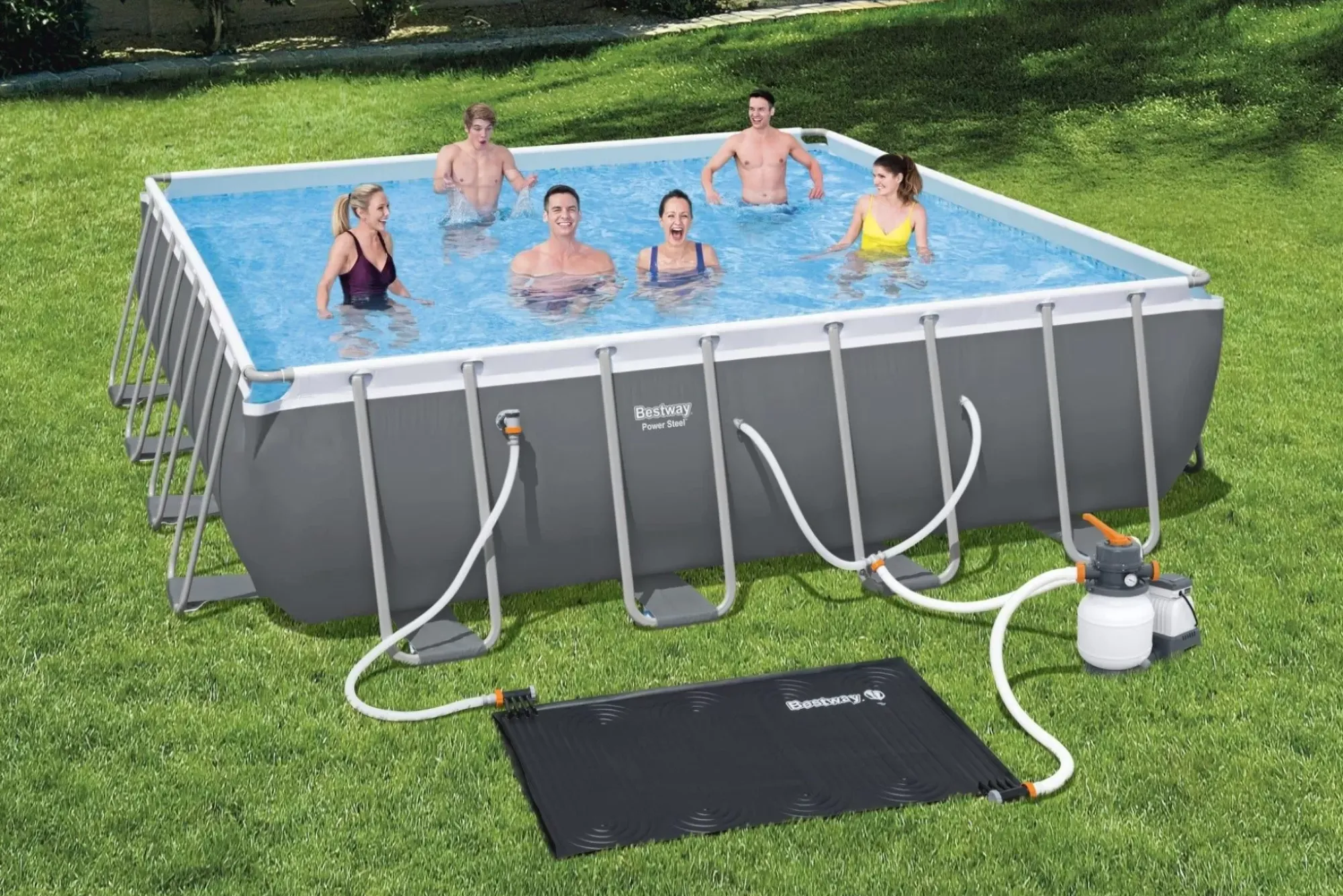 Bestway Pool Accessories<Flowclear 43'' X 67 Solar Powered Rectangular Pool Heating Pad For Above Ground Pools