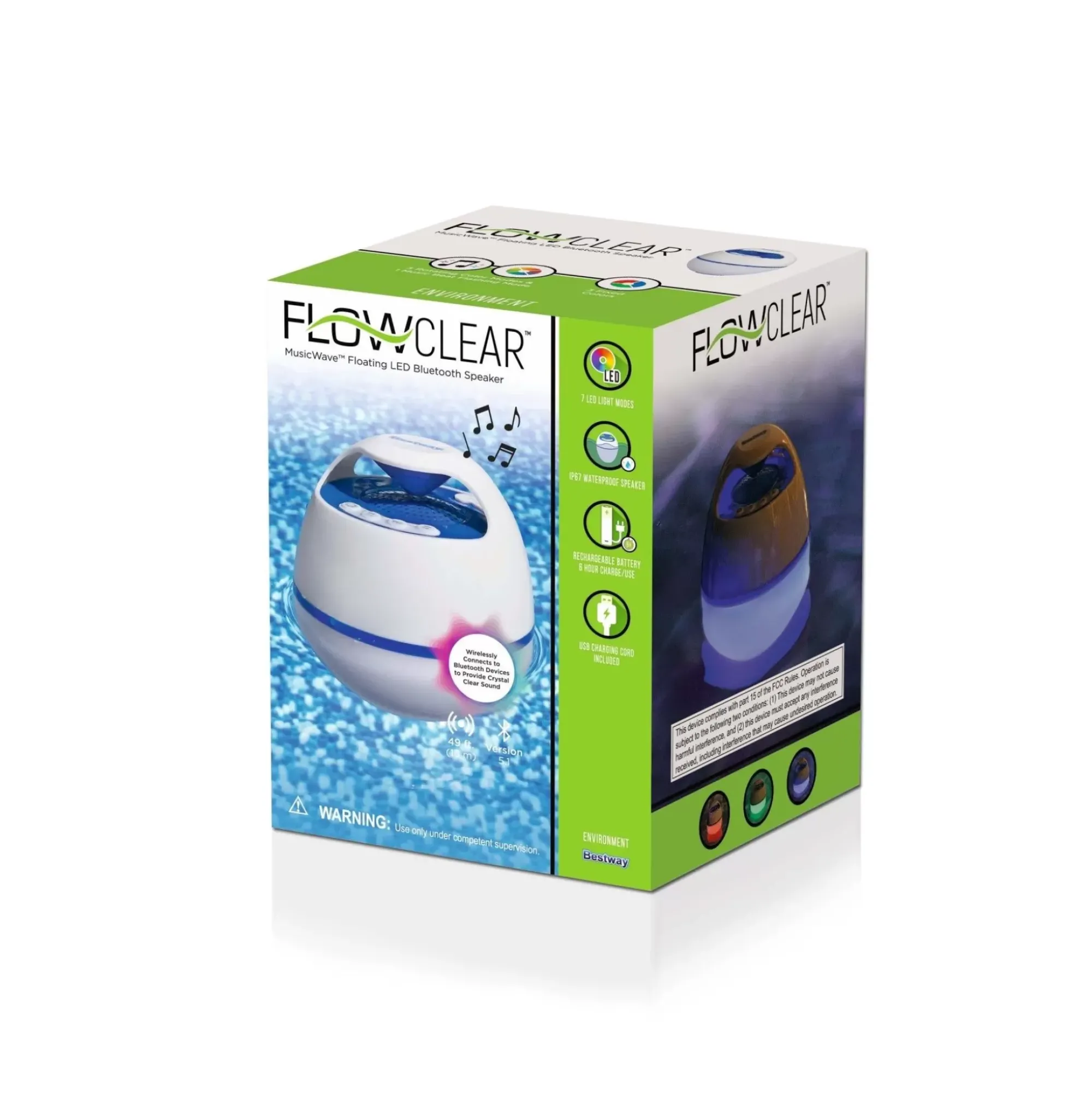 Bestway Pool Accessories<Flowclear Musicwave Floating Led Bluetooth Speaker
