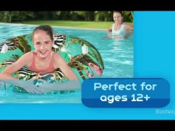 Bestway Pool Floats<H2Ogo! 45 Floral Fantasy Pool Ring Float