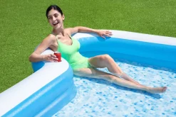 Bestway Family Pools<H2Ogo! 10' X 9' X 18 Sunsational Inflatable Kiddie And Family Pool