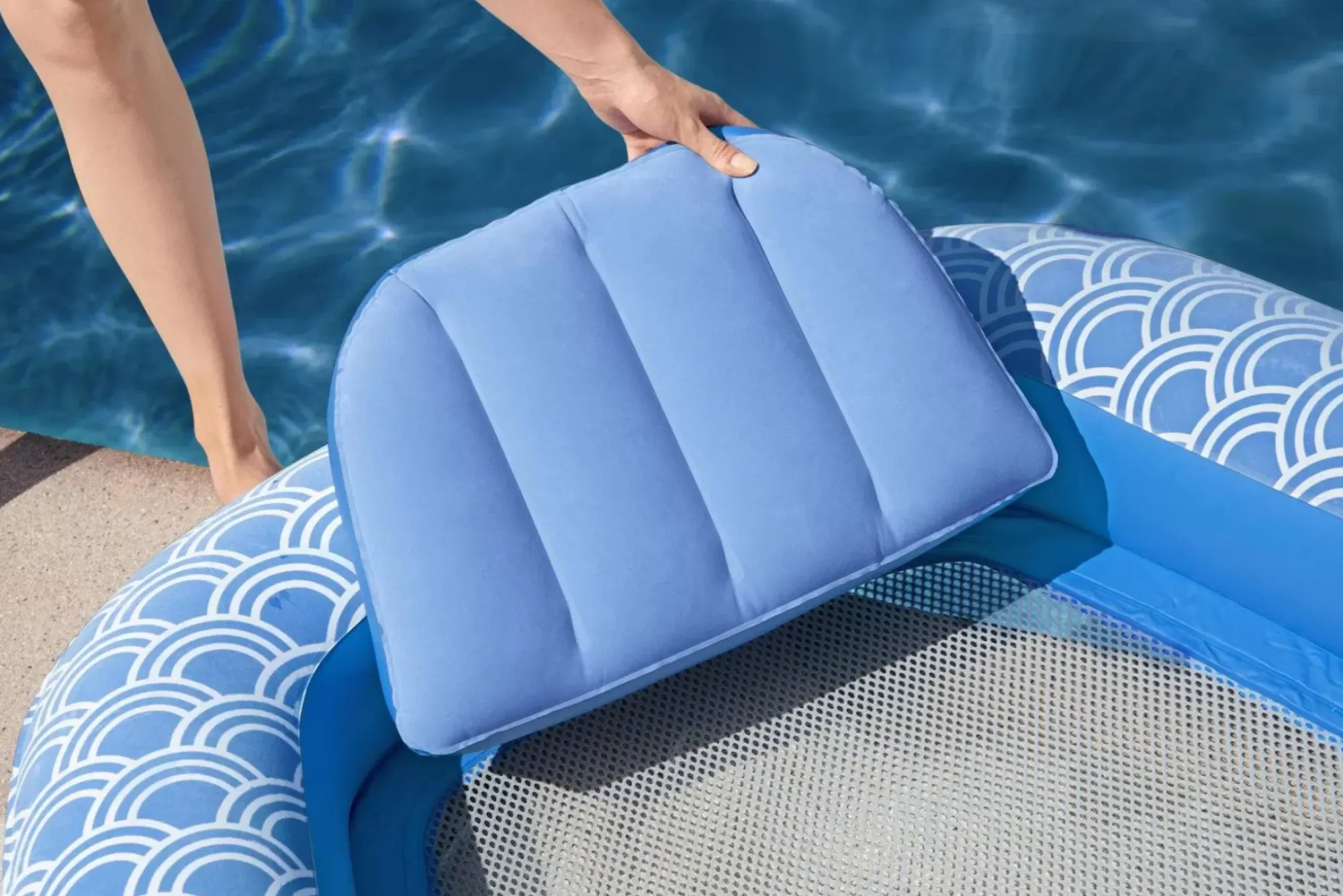 Bestway Pool Floats<H2Ogo! Comfort Plush Pool Lounge Float 70