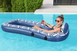 Bestway Pool Floats<H2Ogo! Comfort Plush Shaded Pool Lounge Float