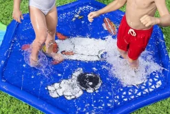 Bestway Water Slides<H2Ogo! Cosmic Adventure Kids Sprinkler Splash Pad And Inflatable Water Slide