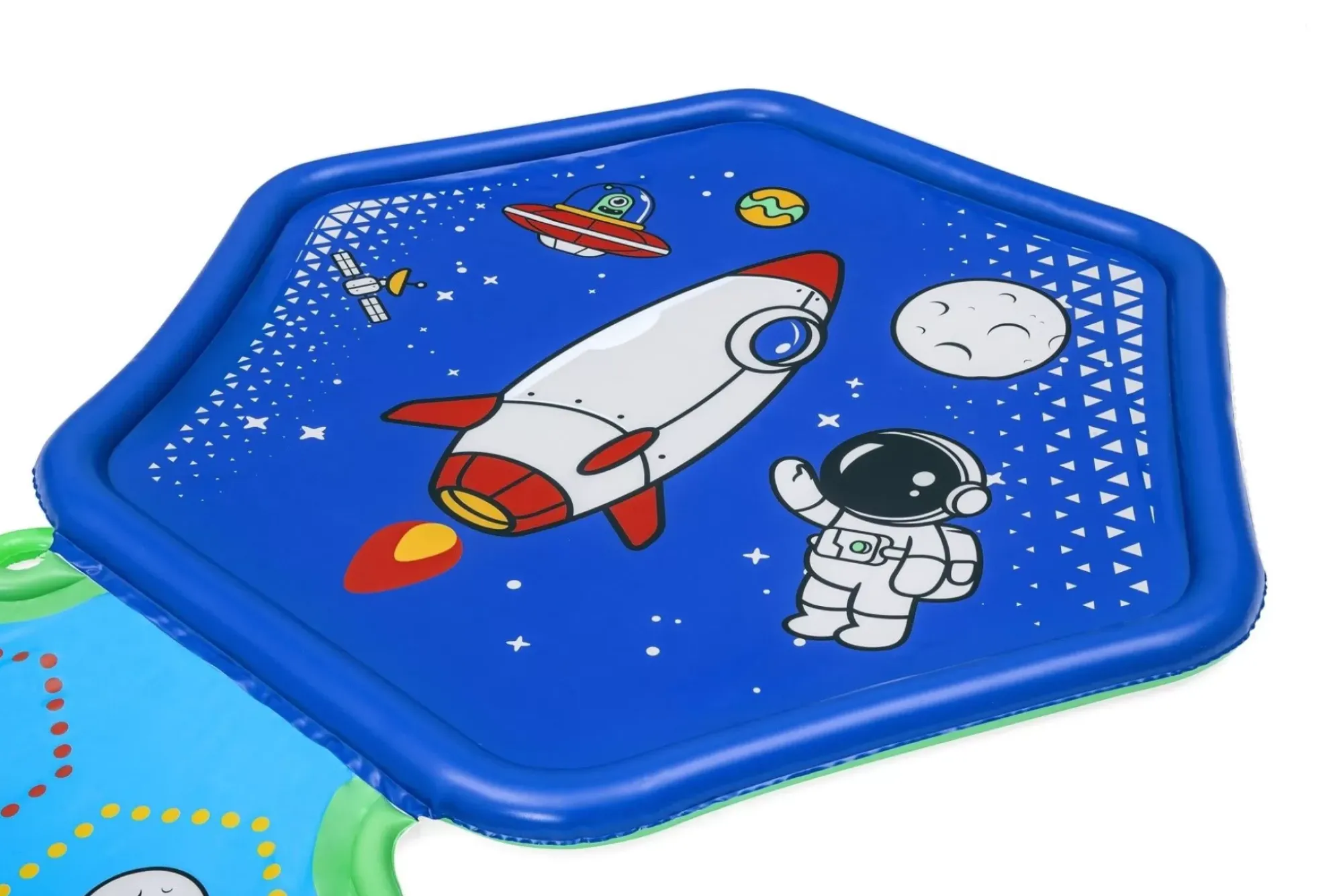 Bestway Water Slides<H2Ogo! Cosmic Adventure Kids Sprinkler Splash Pad And Inflatable Water Slide