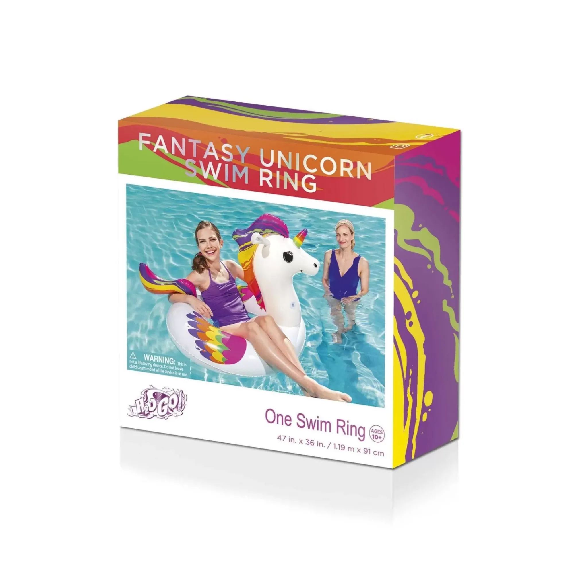 Bestway Swim Tubes<H2Ogo! Fantasy Unicorn Swim Tube 47 X 36