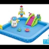 Bestway Kiddie Pools<H2Ogo! Little Astronaut Square Inflatable Kiddie Pool Play Center With Slide