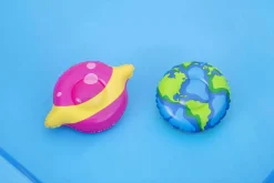 Bestway Kiddie Pools<H2Ogo! Little Astronaut Square Inflatable Kiddie Pool Play Center With Slide