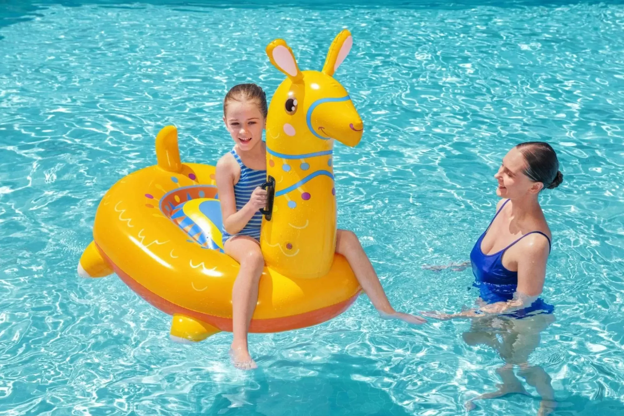 Bestway Pool Floats<H2Ogo! Llama Kiddie Ride-On Pool Float
