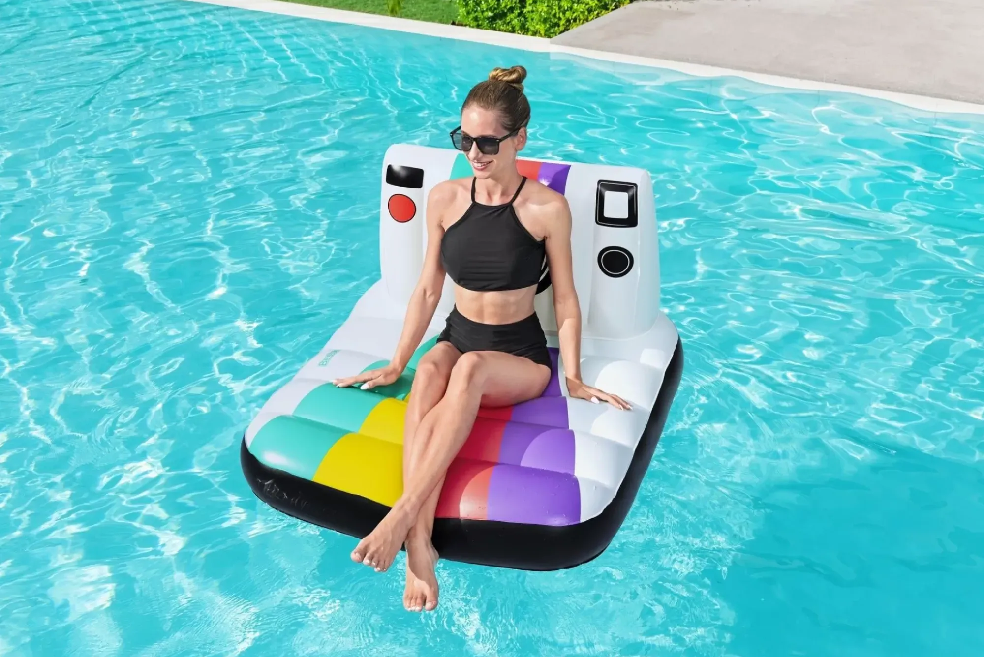 Bestway Pool Floats<H2Ogo! Pose 'N Float Pool Lounge