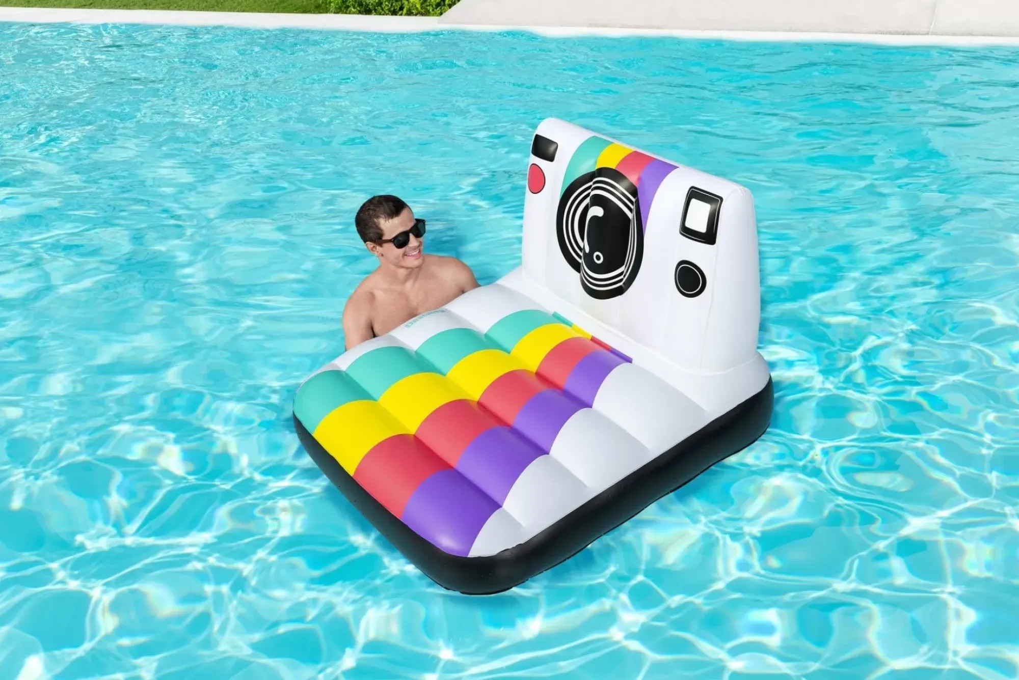 Bestway Pool Floats<H2Ogo! Pose 'N Float Pool Lounge